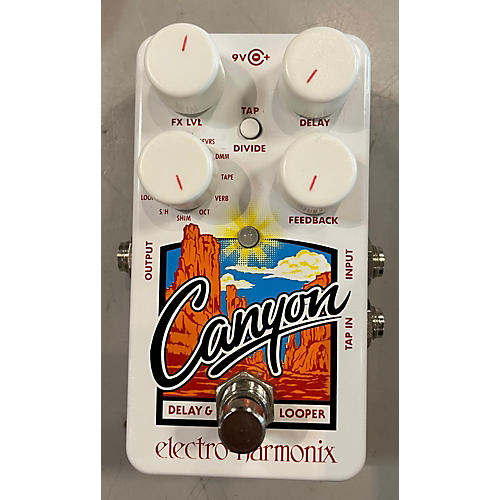 Electro-Harmonix Used Electro-Harmonix Canyon Delay And Looper Effect Pedal