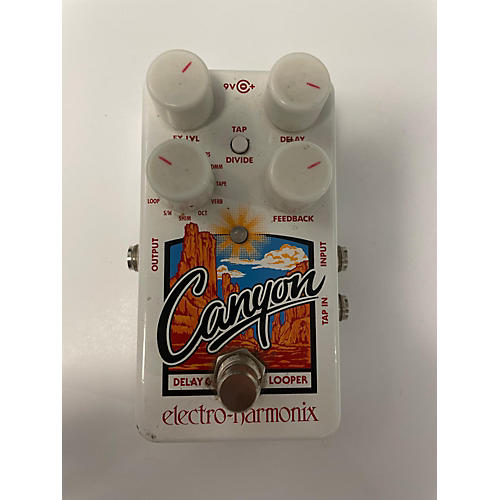 Electro-Harmonix Used Electro-Harmonix Canyon Delay And Looper Effect Pedal