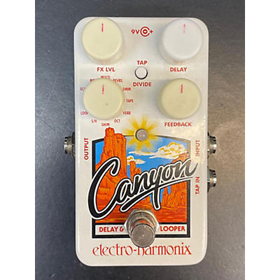 Electro-Harmonix Used Electro-Harmonix Canyon Delay And Looper Effect Pedal