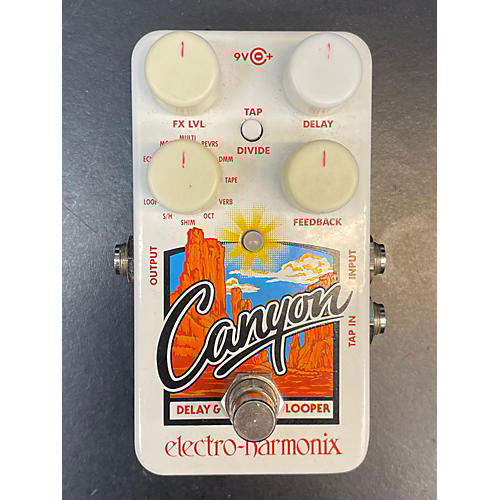 Electro-Harmonix Used Electro-Harmonix Canyon Delay And Looper Effect Pedal