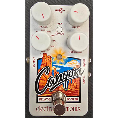 Electro-Harmonix Used Electro-Harmonix Canyon Delay And Looper Effect Pedal