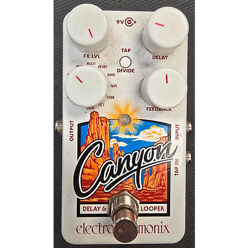 Electro-Harmonix Used Electro-Harmonix Canyon Delay And Looper Effect Pedal