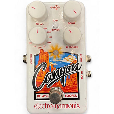 Electro-Harmonix Used Electro-Harmonix Canyon Delay And Looper Effect Pedal