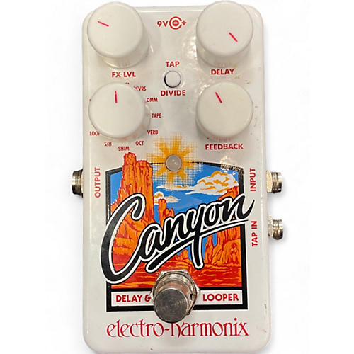 Electro-Harmonix Used Electro-Harmonix Canyon Delay And Looper Effect Pedal