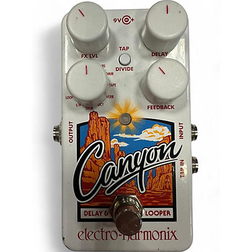 Electro-Harmonix Used Electro-Harmonix Canyon Delay And Looper Effect Pedal