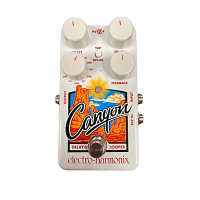 Electro-Harmonix Used Electro-Harmonix Canyon Delay And Looper Effect Pedal