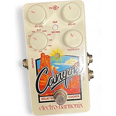 Electro-Harmonix Used Electro-Harmonix Canyon Delay And Looper Effect Pedal