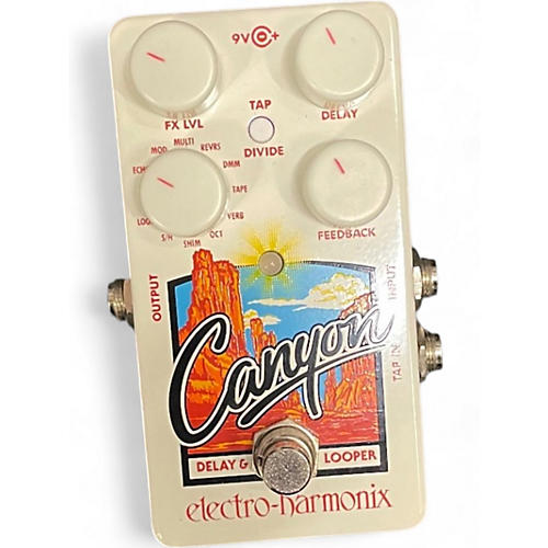 Electro-Harmonix Used Electro-Harmonix Canyon Delay And Looper Effect Pedal