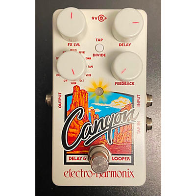 Electro-Harmonix Used Electro-Harmonix Canyon Delay And Looper Effect Pedal