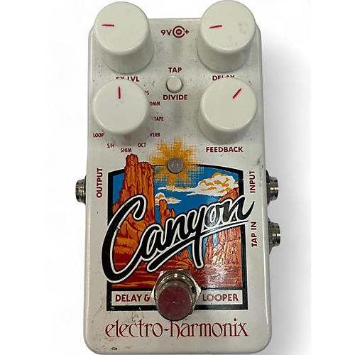 Used Electro-Harmonix Canyon Delay and Looper Effect Pedal