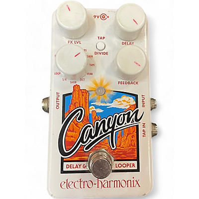 Used Electro-Harmonix Canyon Delay and Looper Effect Pedal