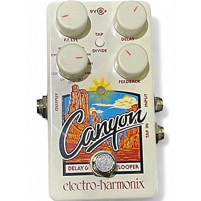 Used Electro-Harmonix Canyon Delay and Looper Effect Pedal