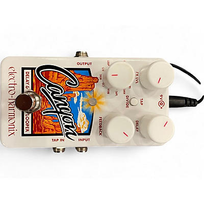 Used Electro-Harmonix Canyon Delay and Looper Effect Pedal