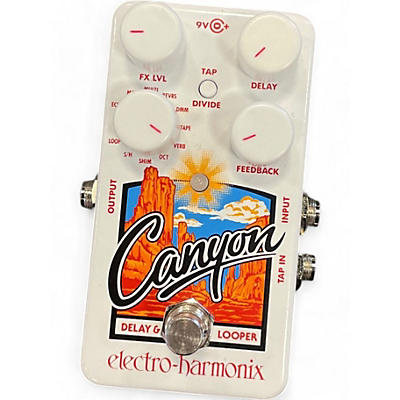 Used Electro-Harmonix Canyon Delay and Looper Effect Pedal