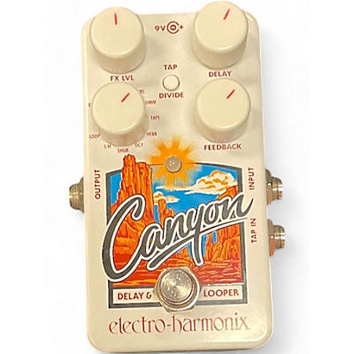 Used Electro-Harmonix Canyon Delay and Looper Effect Pedal