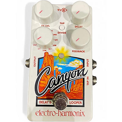 Used Electro-Harmonix Canyon Delay and Looper Effect Pedal