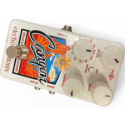 Used Electro-Harmonix Canyon Delay and Looper Effect Pedal