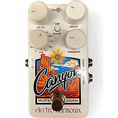 Used Electro-Harmonix Canyon Delay and Looper Effect Pedal