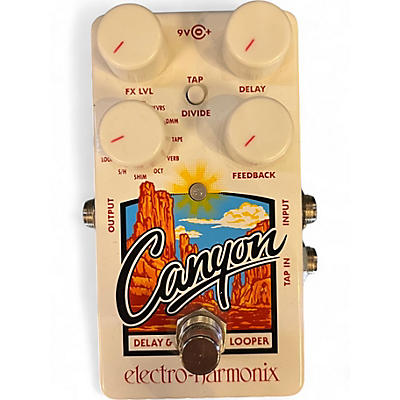 Used Electro-Harmonix Canyon Delay and Looper Effect Pedal