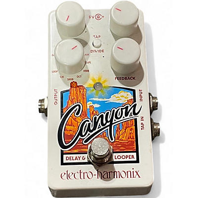 Used Electro-Harmonix Canyon Delay and Looper Effect Pedal