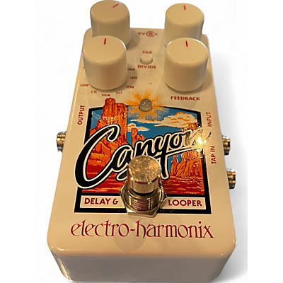 Used Electro-Harmonix Canyon Delay and Looper Effect Pedal