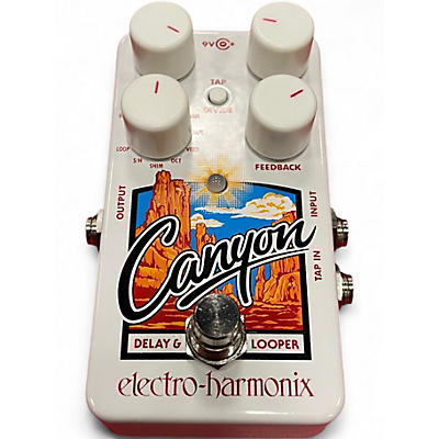 Used Electro-Harmonix Canyon Delay and Looper Effect Pedal