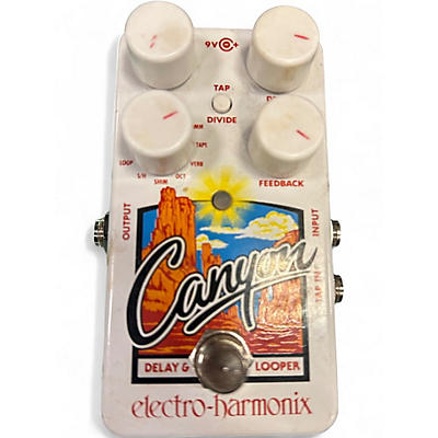 Used Electro-Harmonix Canyon Delay and Looper Effect Pedal