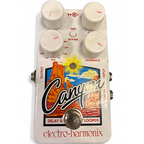 Used Electro-Harmonix Canyon Delay and Looper Effect Pedal