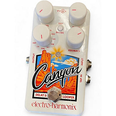 Used Electro-Harmonix Canyon Delay and Looper Effect Pedal