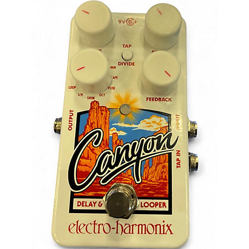 Used Electro-Harmonix Canyon Delay and Looper Effect Pedal