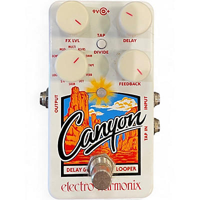 Used Electro-Harmonix Canyon Delay and Looper Effect Pedal
