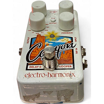 Used Electro-Harmonix Canyon Delay and Looper Effect Pedal