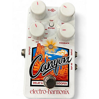 Used Electro-Harmonix Canyon Delay and Looper Effect Pedal