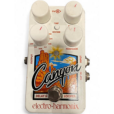 Used Electro-Harmonix Canyon Delay and Looper Effect Pedal