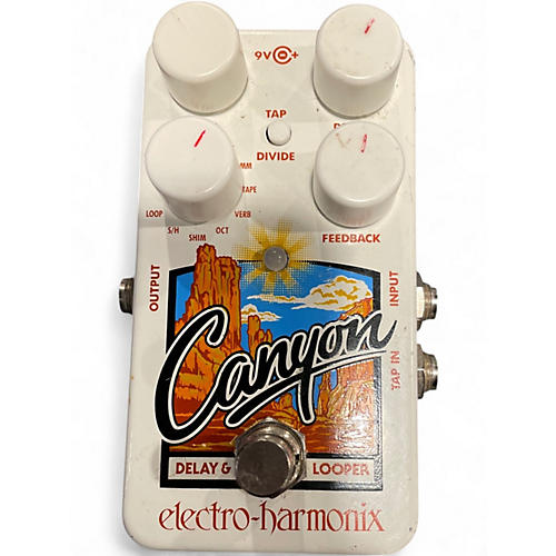 Used Electro-Harmonix Canyon Delay and Looper Effect Pedal