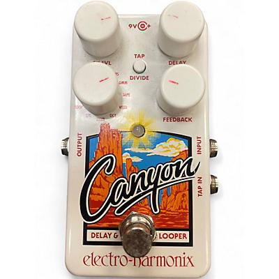 Used Electro-Harmonix Canyon Delay and Looper Effect Pedal