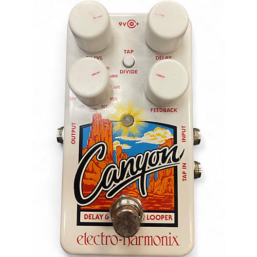 Used Electro-Harmonix Canyon Delay and Looper Effect Pedal
