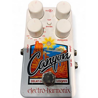 Used Electro-Harmonix Canyon Delay and Looper Effect Pedal