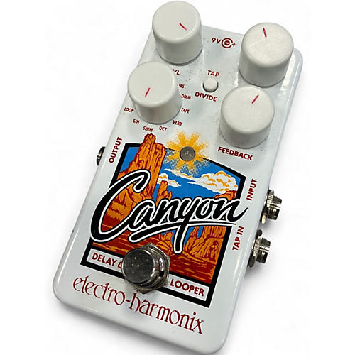 Used Electro-Harmonix Canyon Delay and Looper Effect Pedal