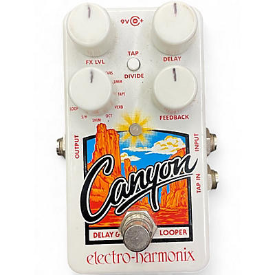 Used Electro-Harmonix Canyon Delay and Looper Effect Pedal