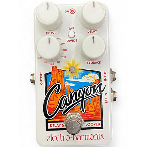 Used Electro-Harmonix Canyon Delay and Looper Effect Pedal