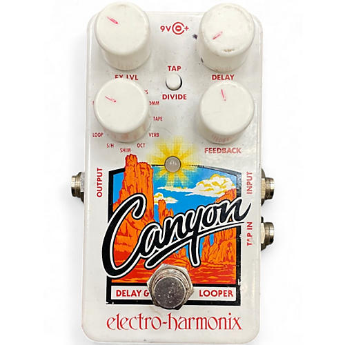 Used Electro-Harmonix Canyon Delay and Looper Effect Pedal