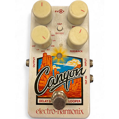 Used Electro-Harmonix Canyon Delay and Looper Effect Pedal