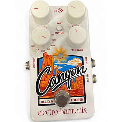 Used Electro-Harmonix Canyon Delay and Looper Effect Pedal