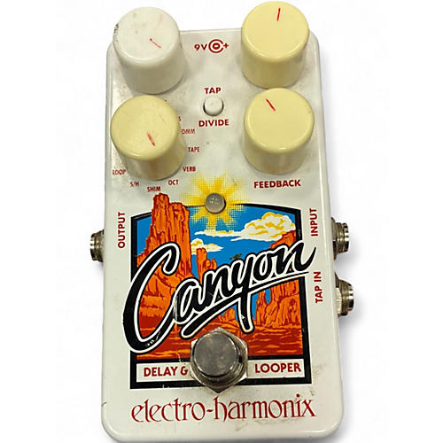 Used Electro-Harmonix Canyon Delay and Looper Effect Pedal