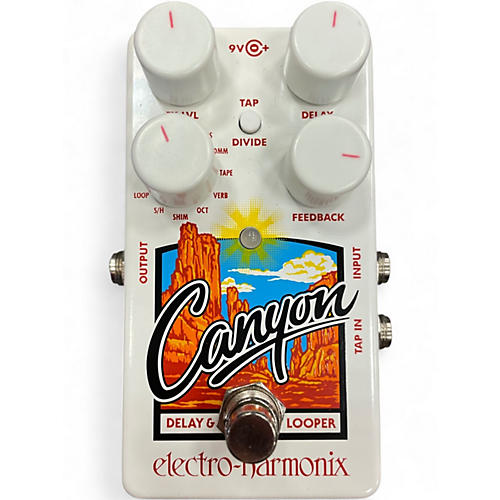 Used Electro-Harmonix Canyon Delay and Looper Effect Pedal