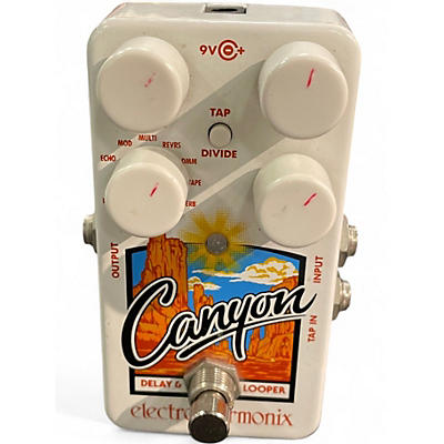 Used Electro-Harmonix Canyon Delay and Looper Effect Pedal