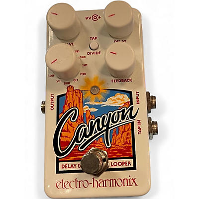Used Electro-Harmonix Canyon Delay and Looper Effect Pedal