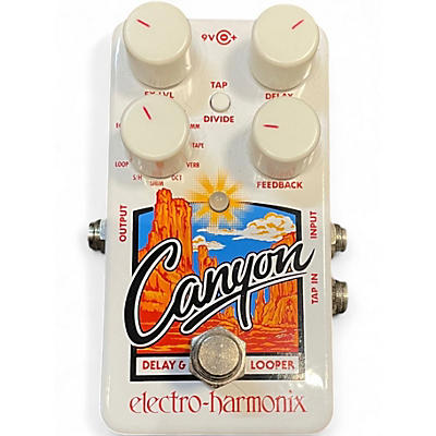 Used Electro-Harmonix Canyon Delay and Looper Effect Pedal