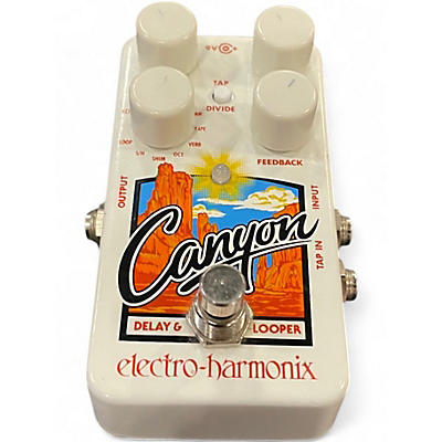 Used Electro-Harmonix Canyon Delay and Looper Effect Pedal